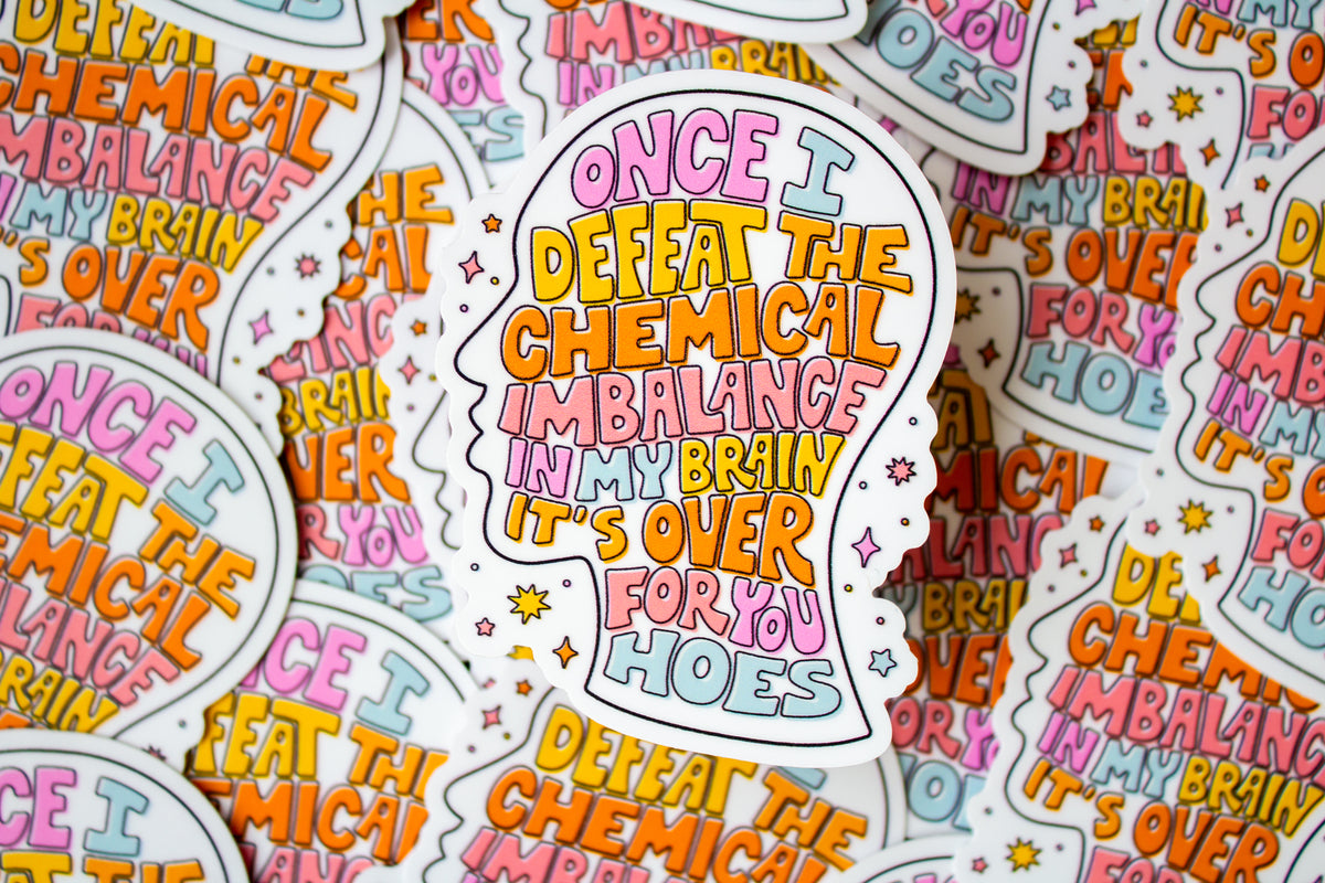 It's Over for You Hoes Vinyl Sticker