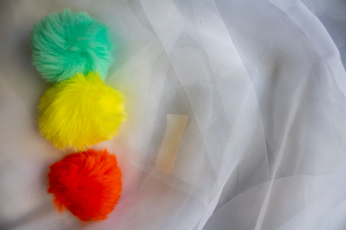 Pom Pom Keychain