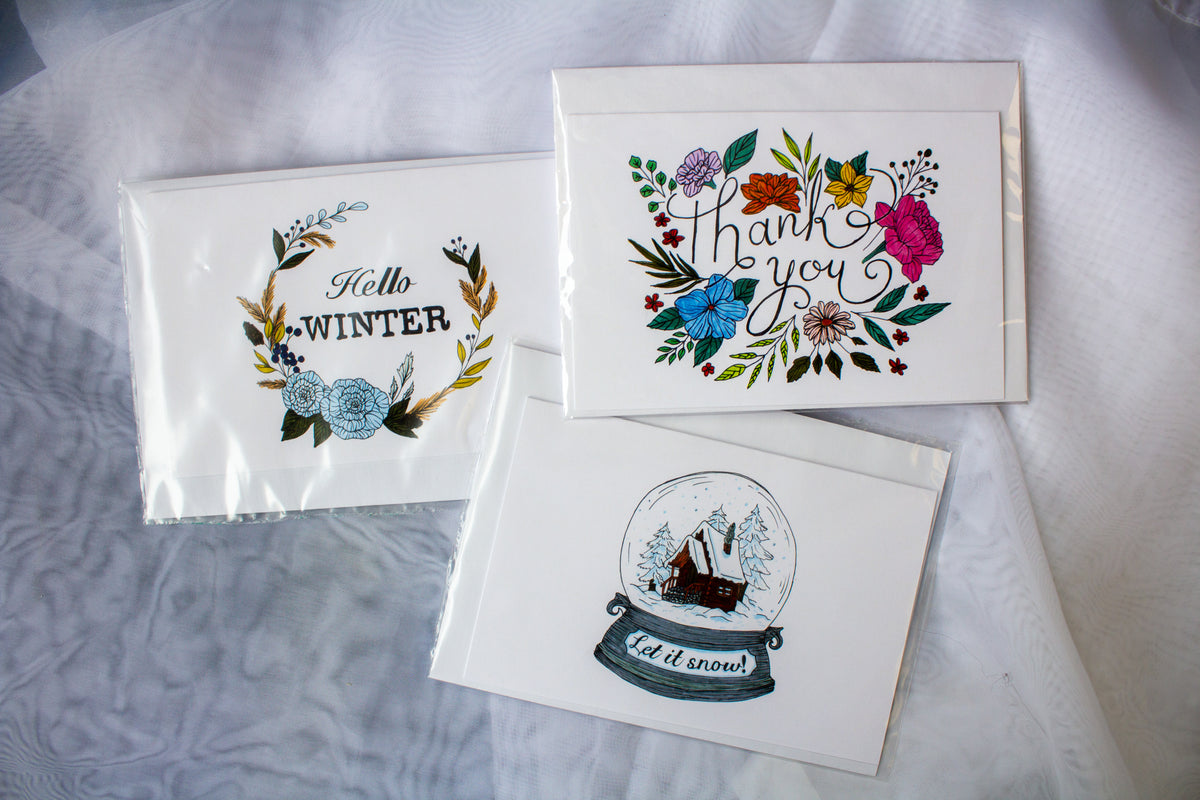 Holiday Greeting Cards | Fine Line Art