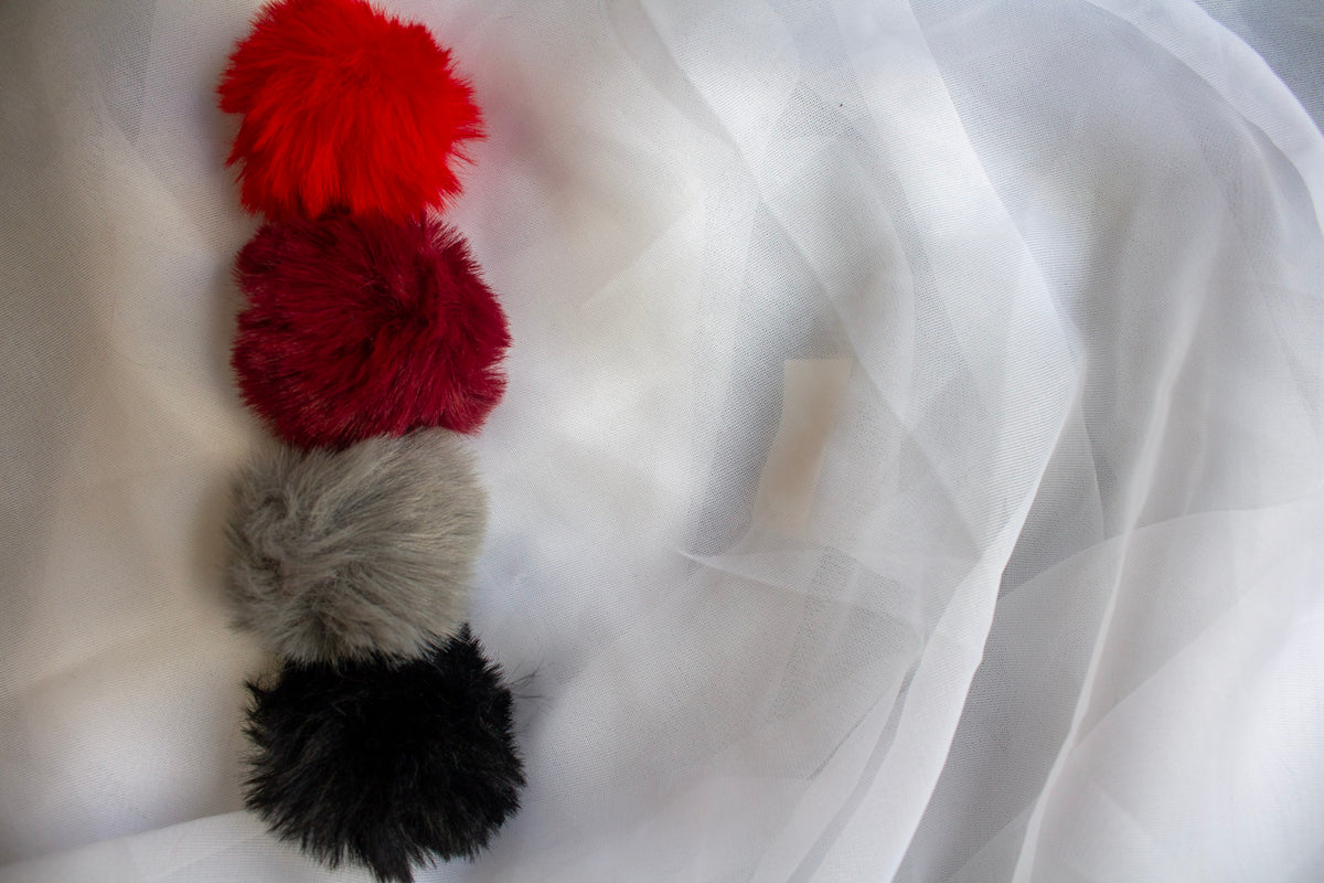 Pom Pom Keychain