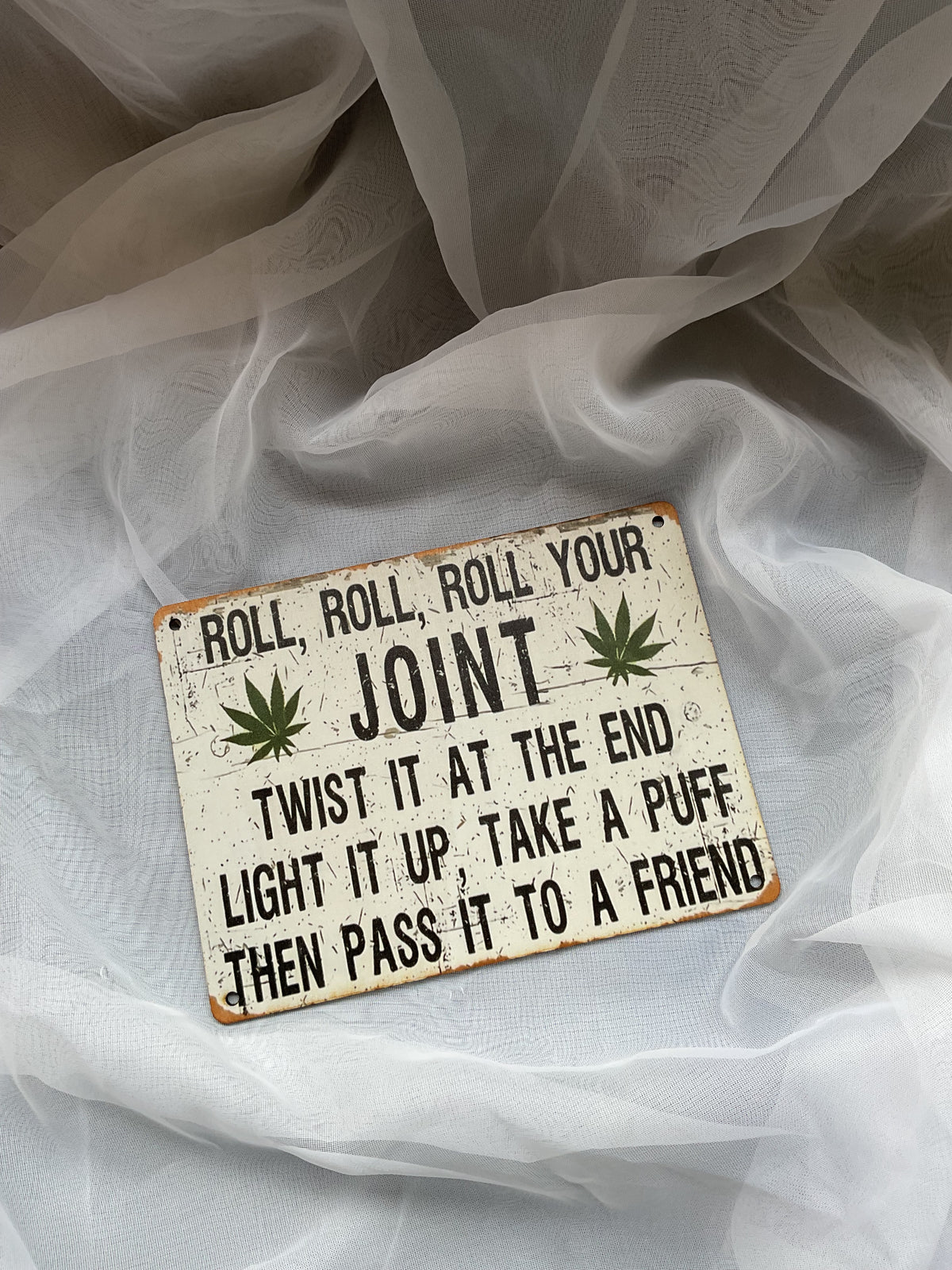 Roll a Joint - Wood Sign
