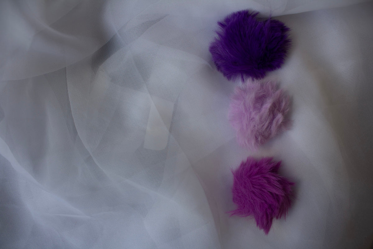 Pom Pom Keychain