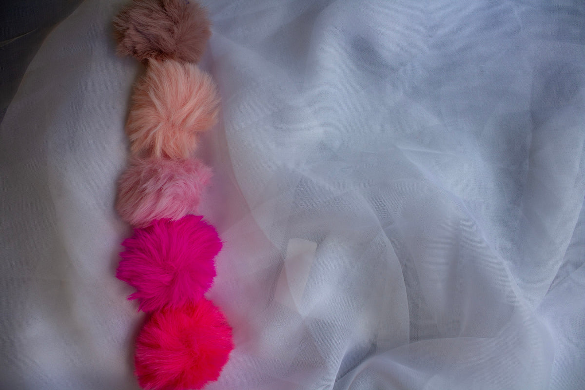 Pom Pom Keychain
