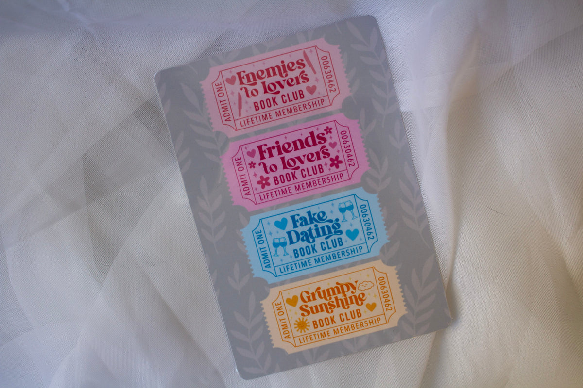 Book Trope Tickets Kindle Insert