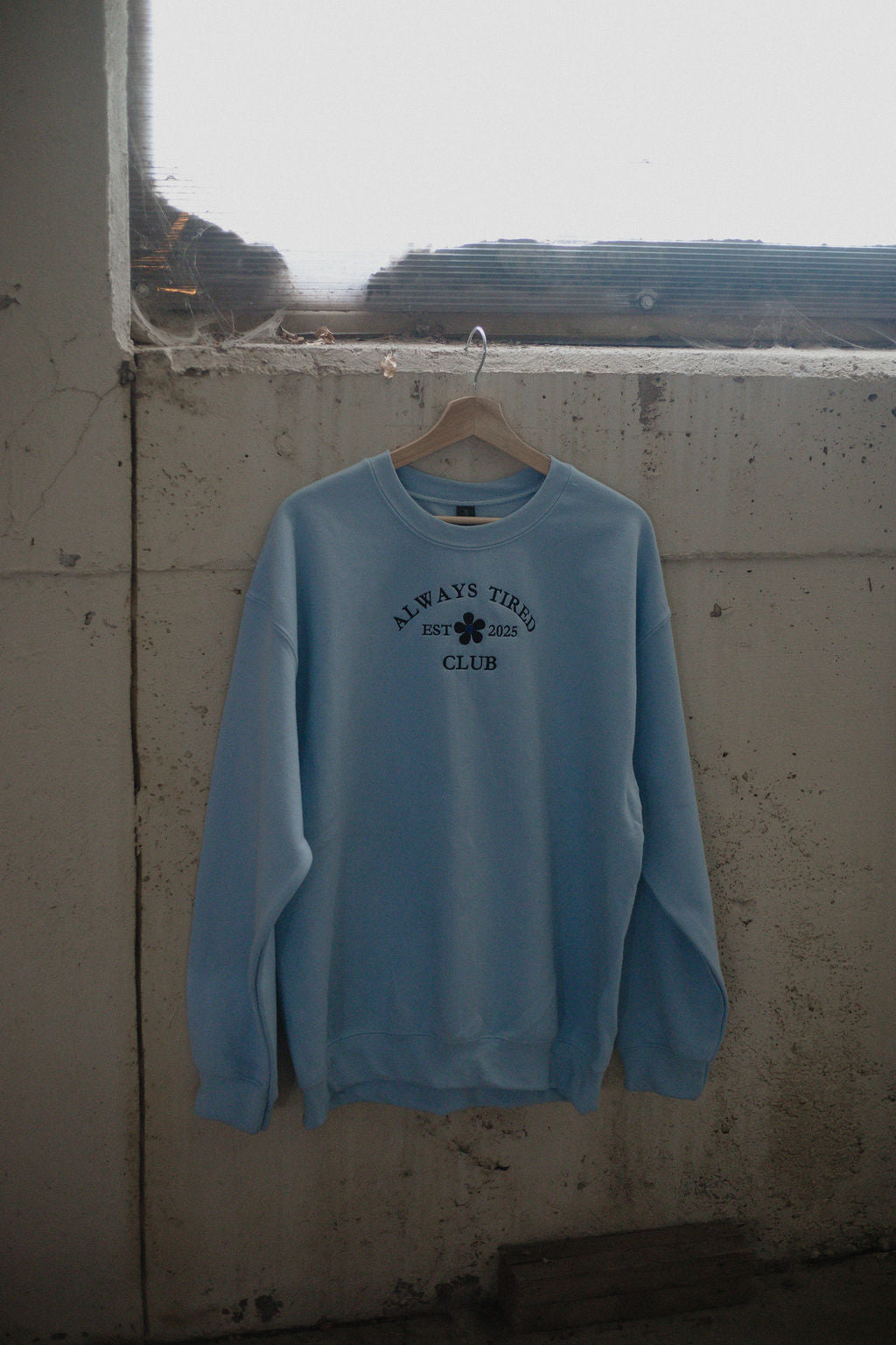 Always Tired Club Crewneck