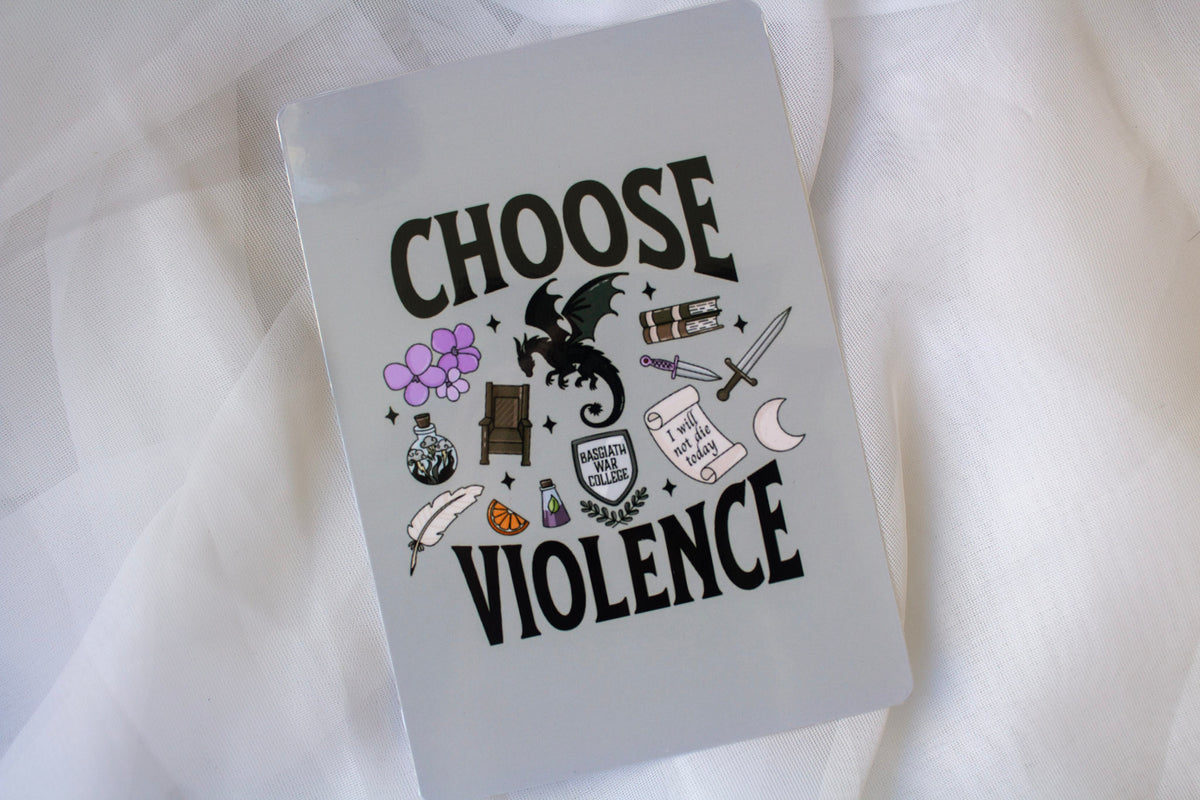Choose Violence Kindle Insert
