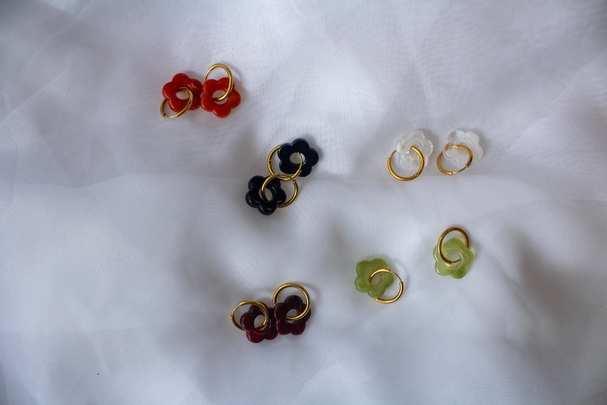 Flowerburst Hoops