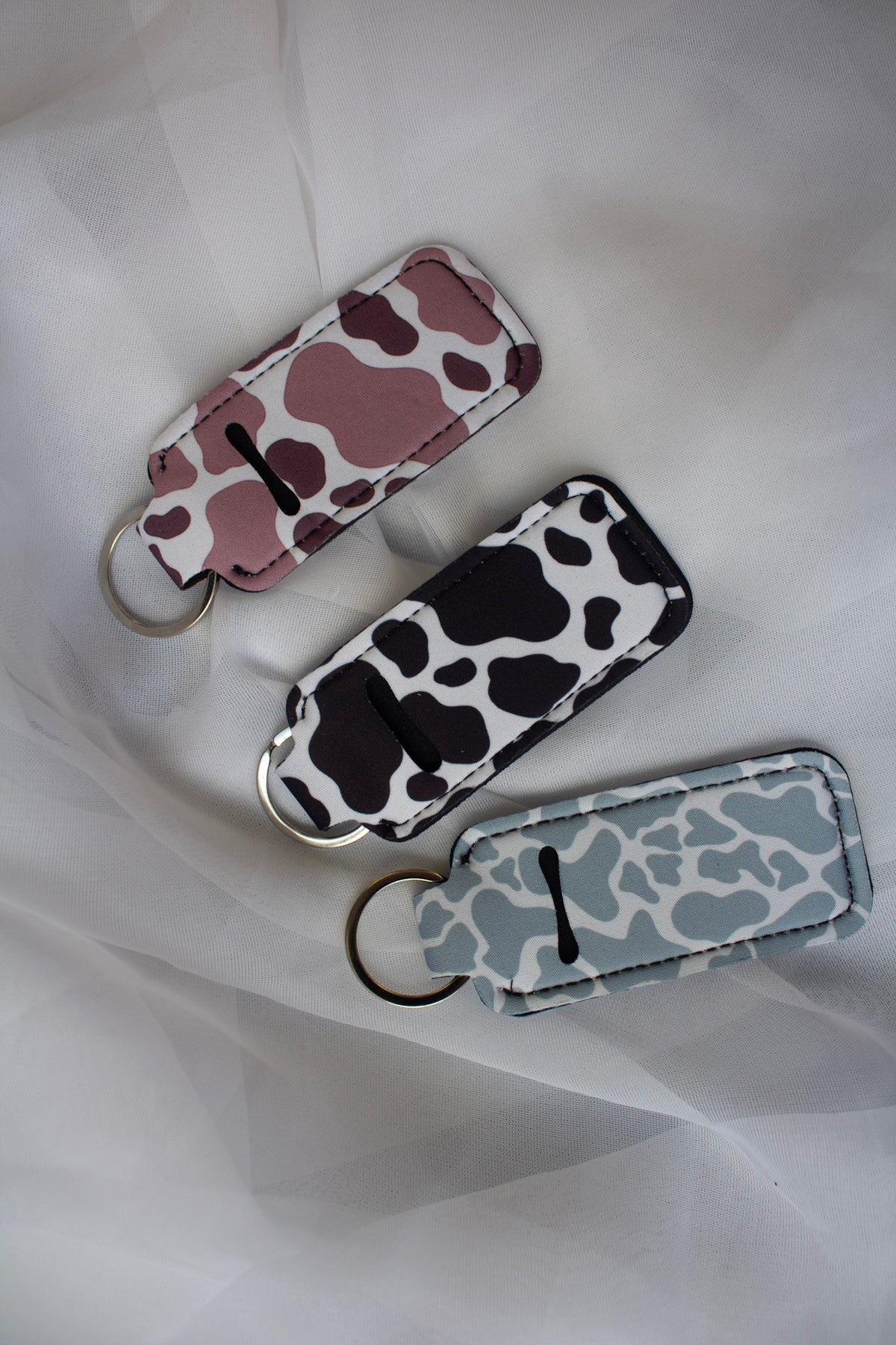 Cow Print Chapstick Holder