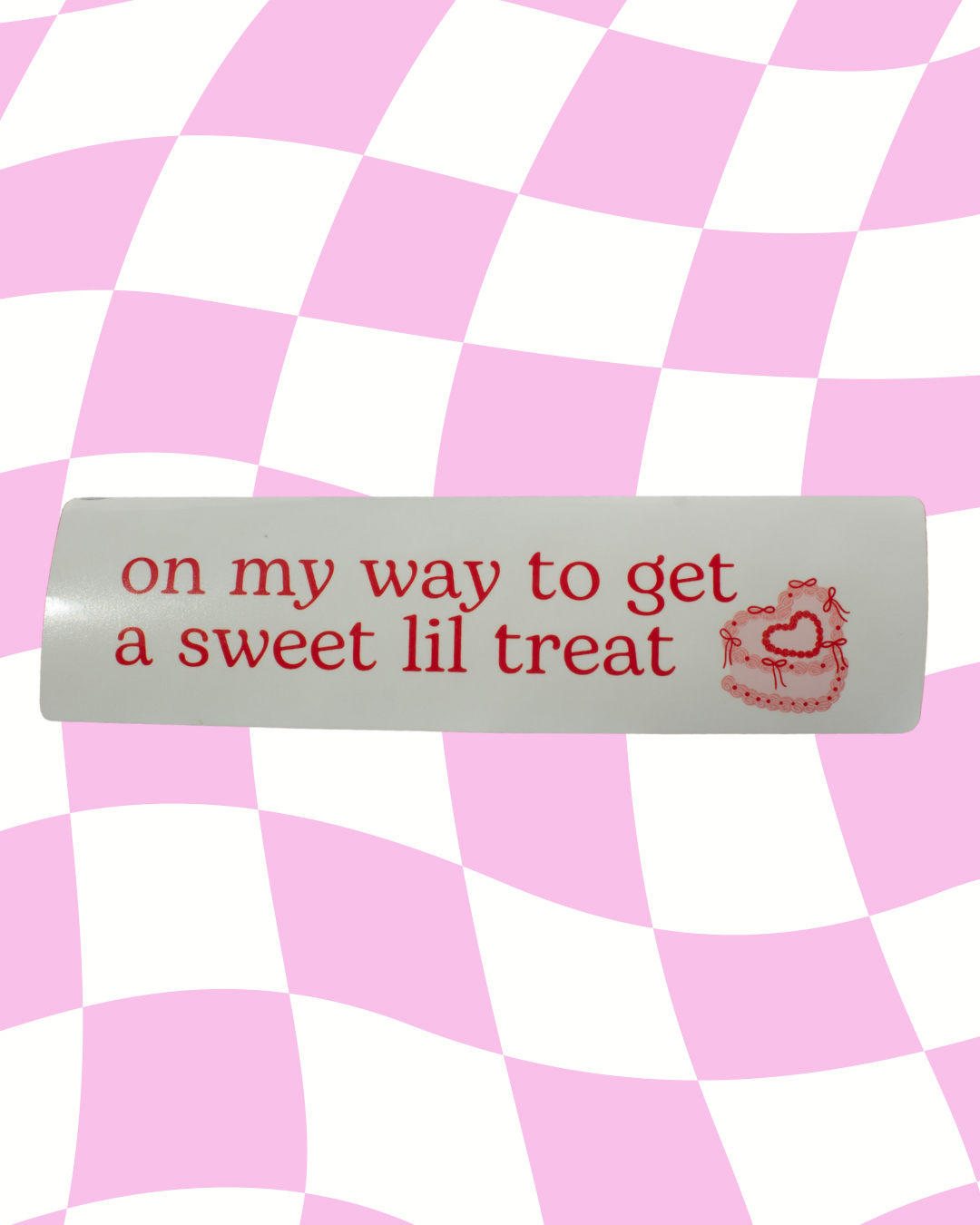 Sweet lil Treat Bumper Sticker
