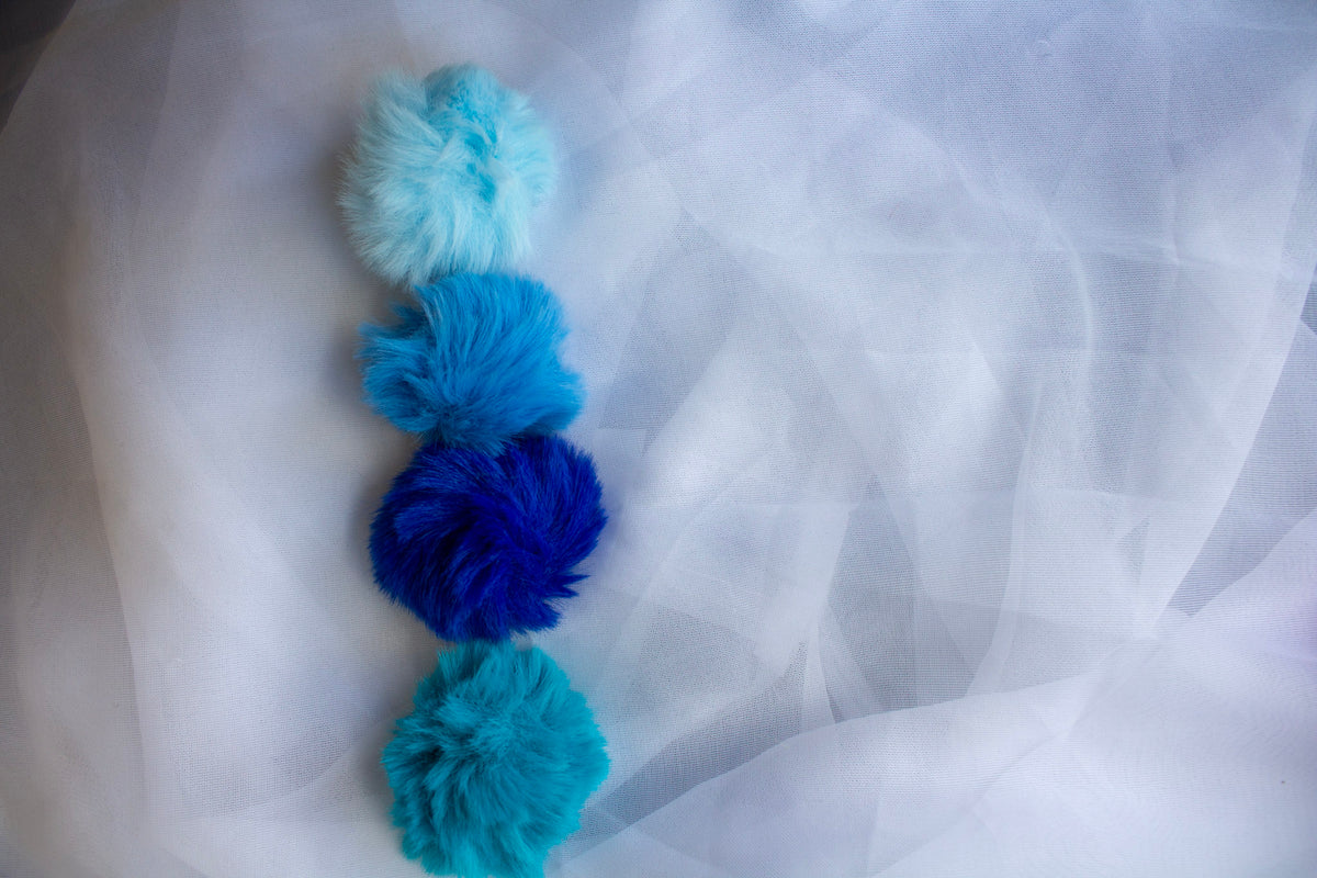 Pom Pom Keychain