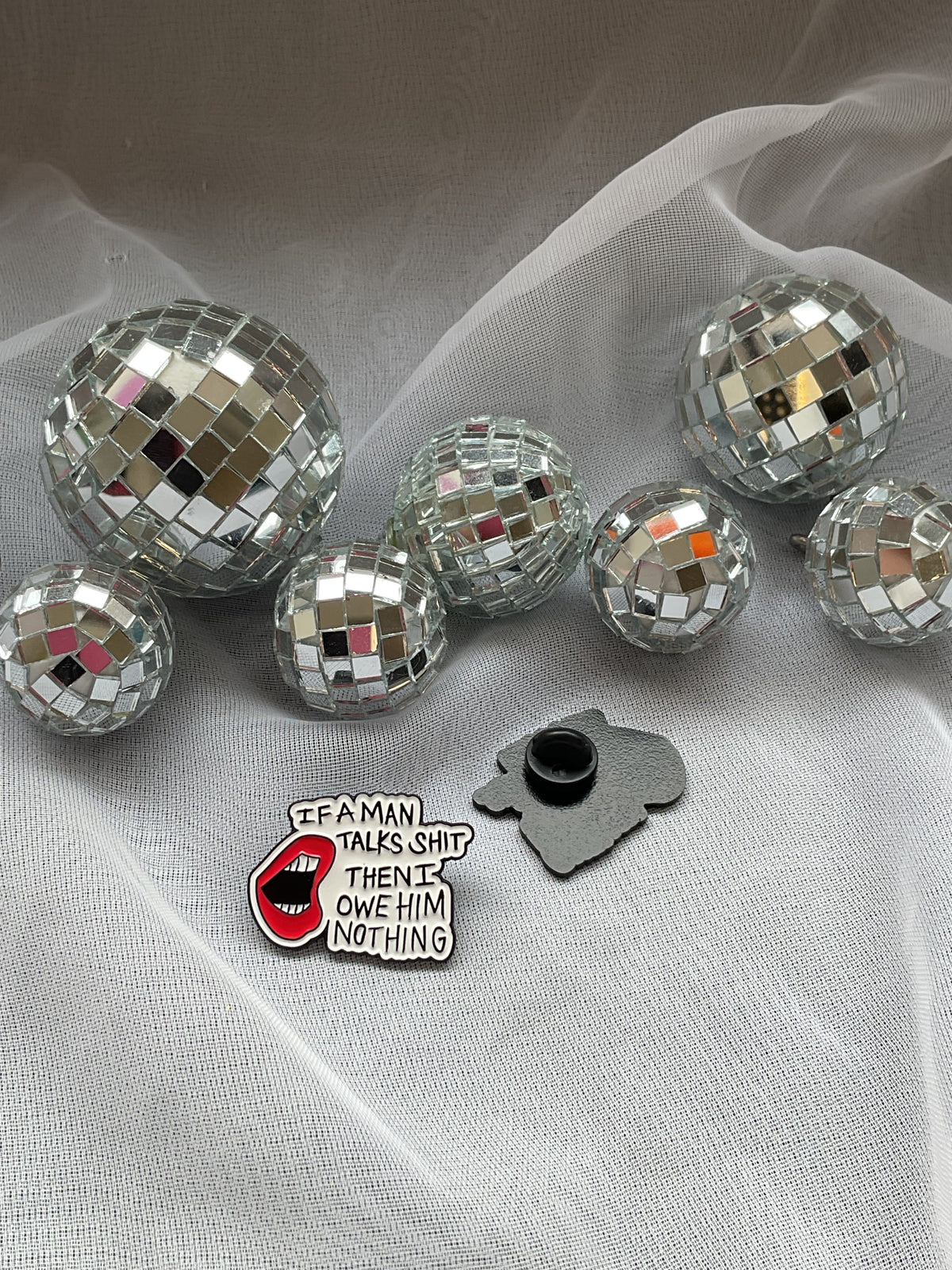 If A Man Talks Shit - Swiftie Enamel Pin