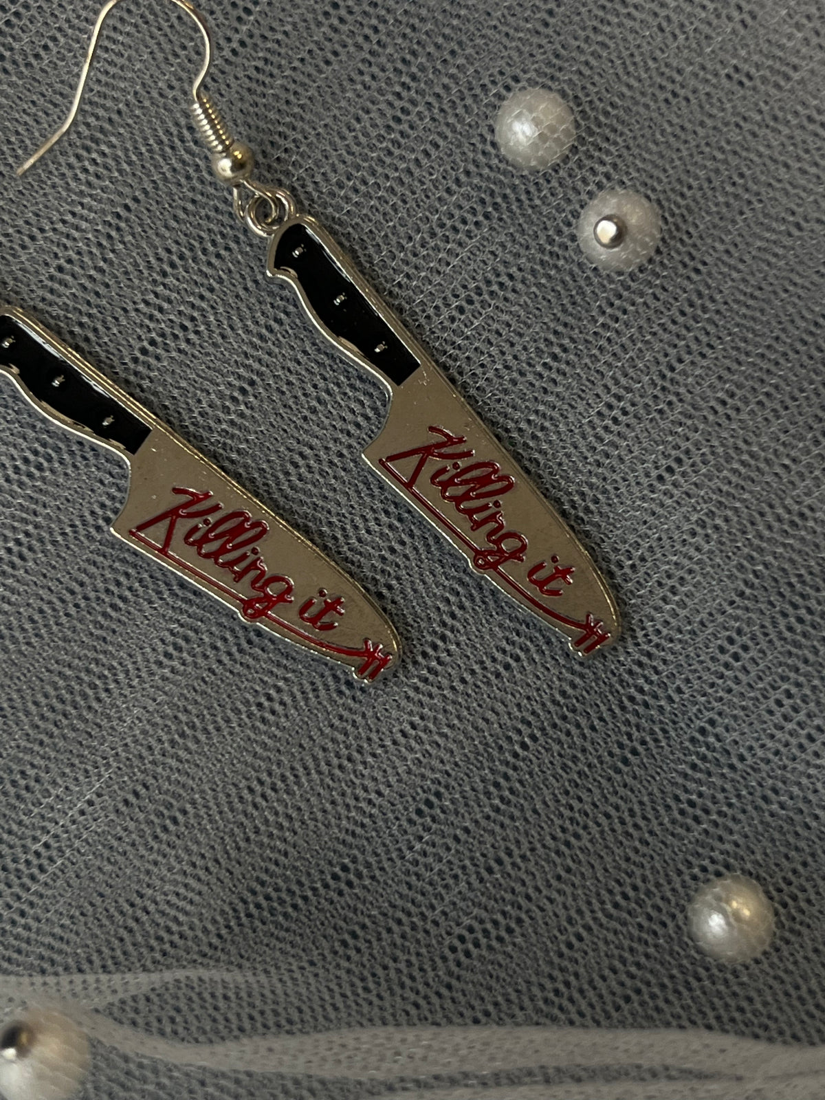 Killing It Knife Earrings