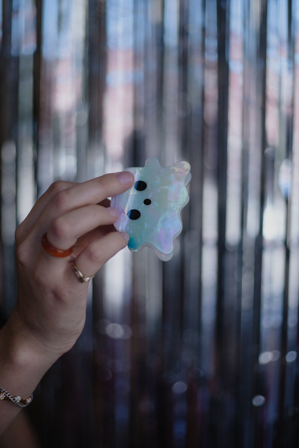 Iridescent Ghost Clip