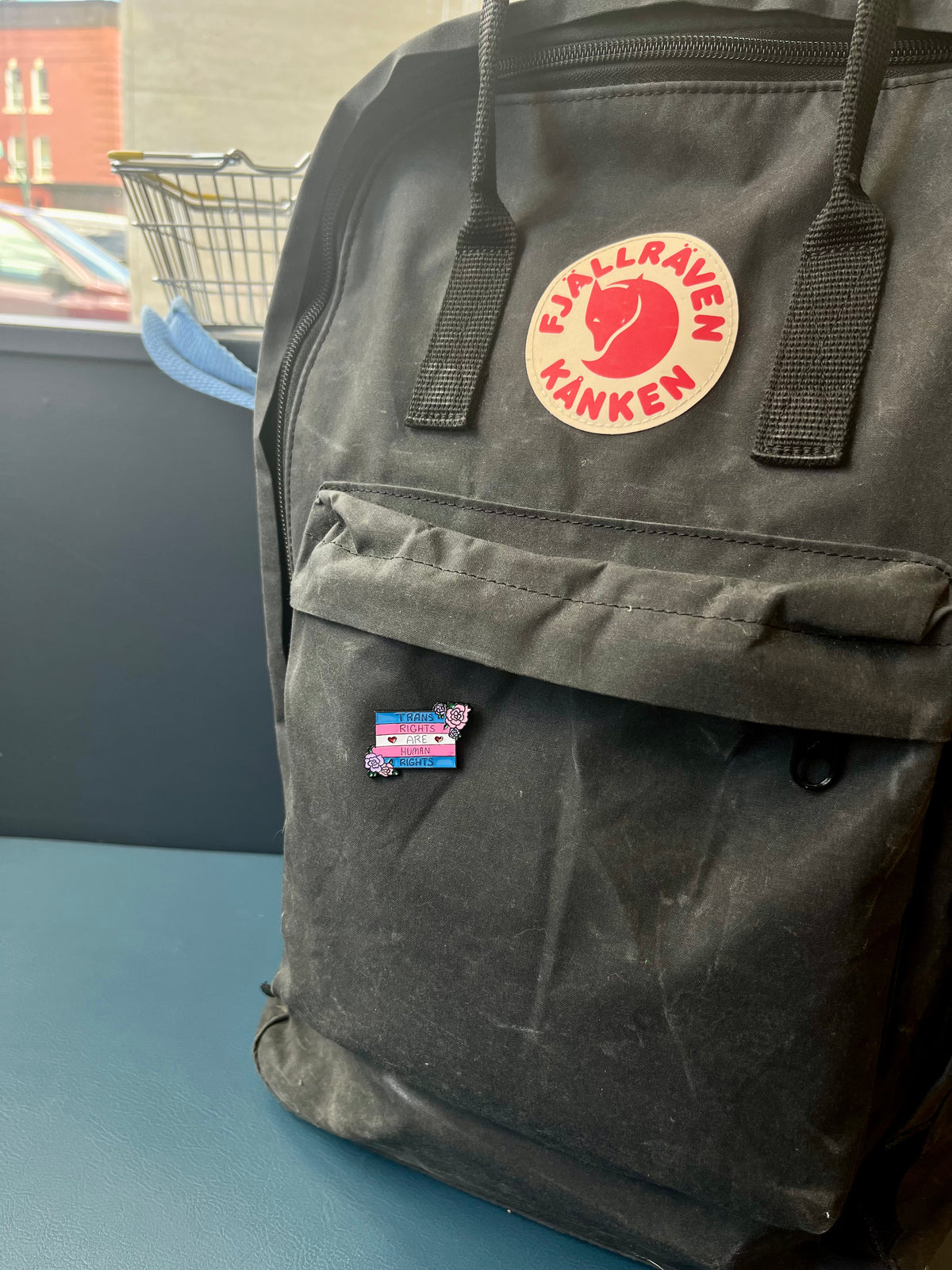 Trans Rights Are Human Rights Pin