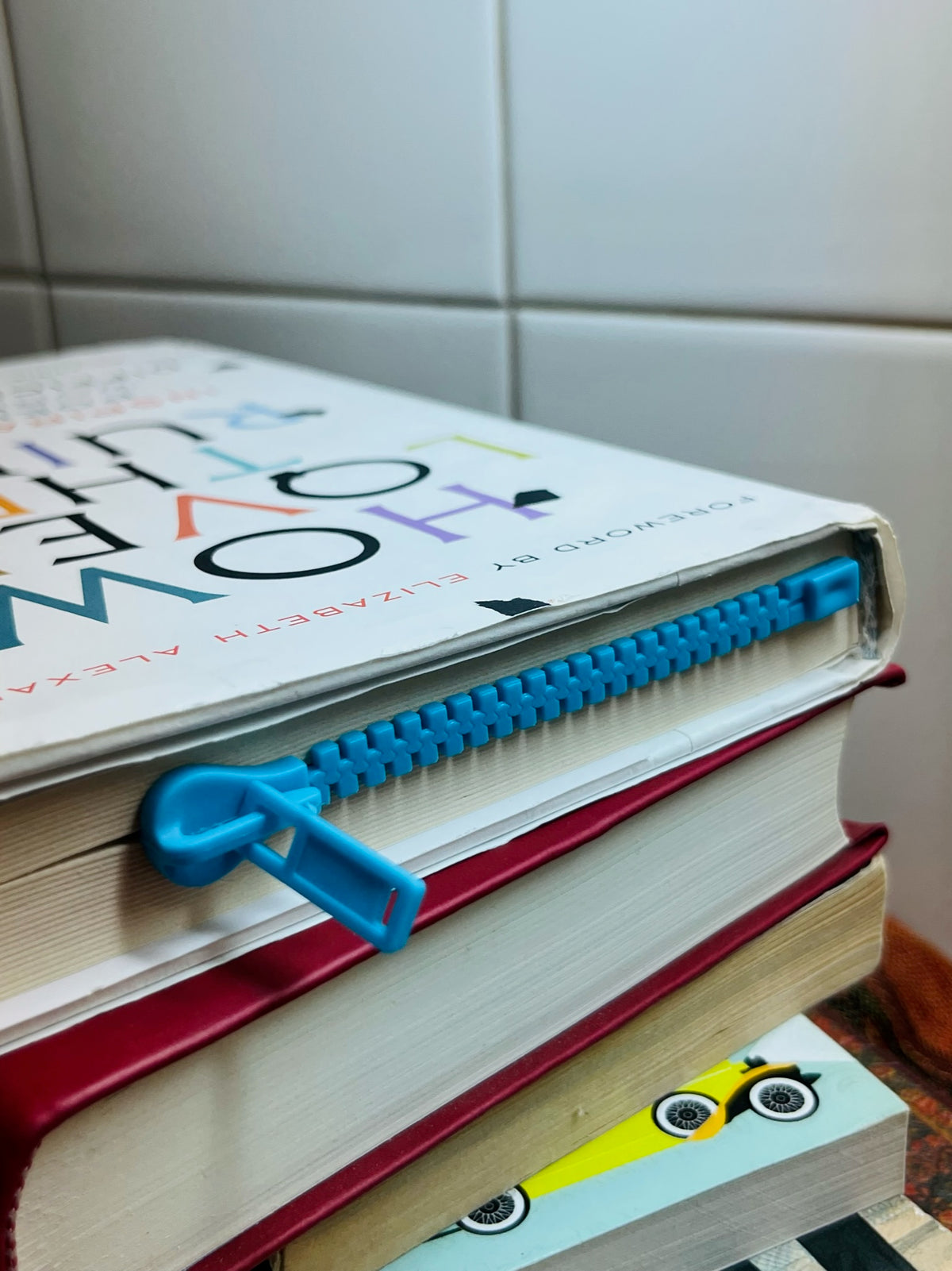 Zipper Bookmark