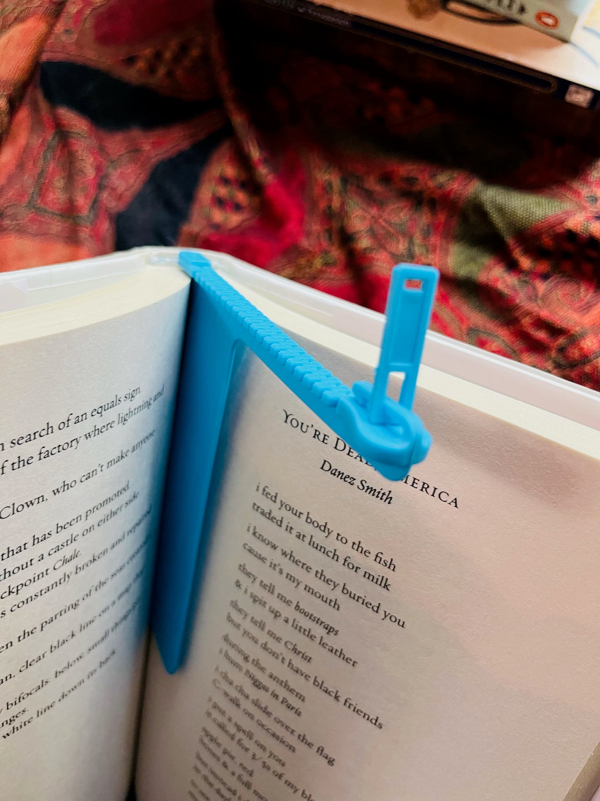 Zipper Bookmark