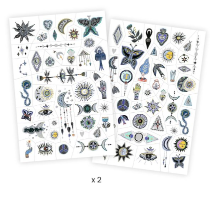 Wicca Temporary Tattoos