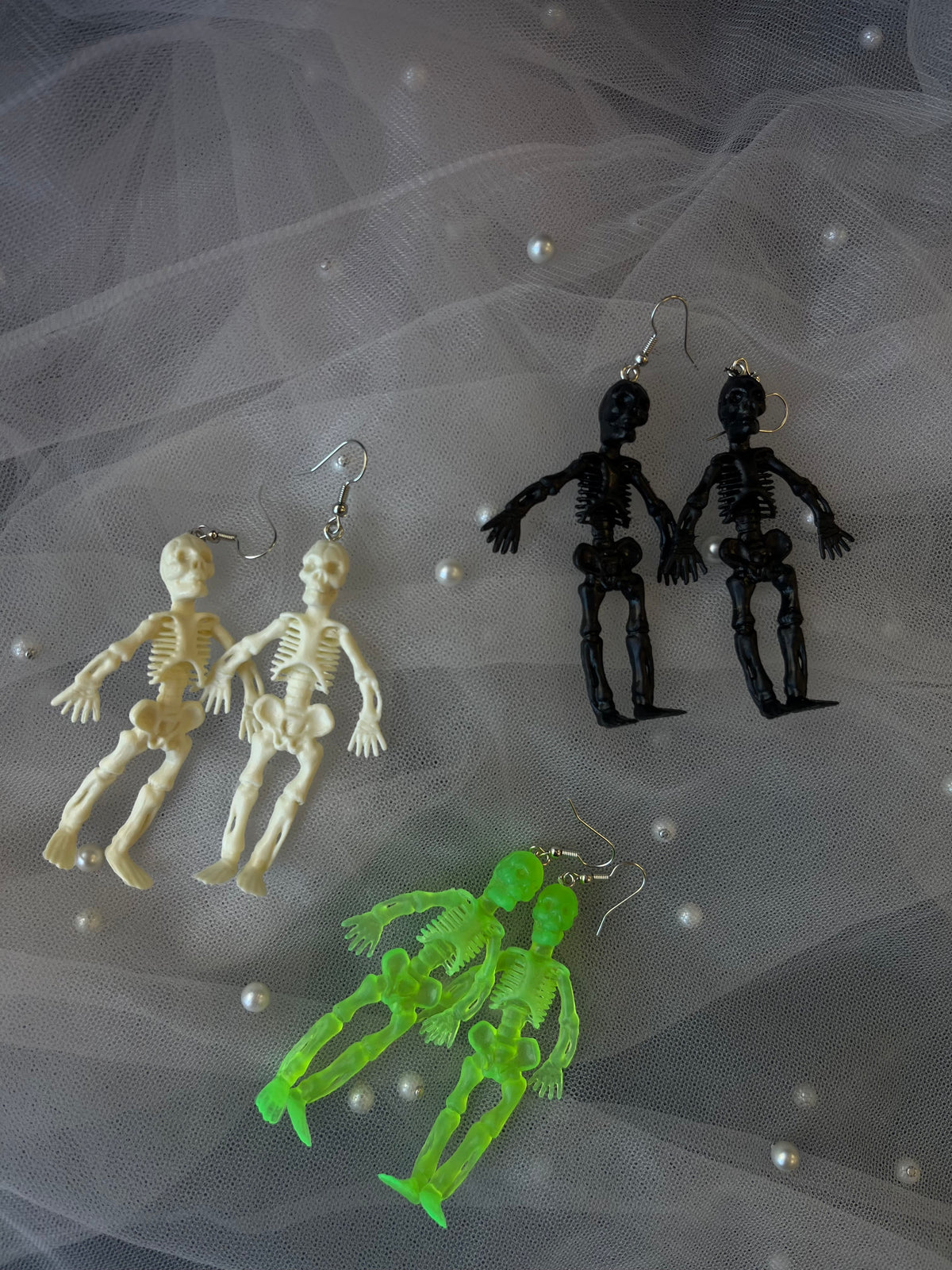 Skeleton Earrings