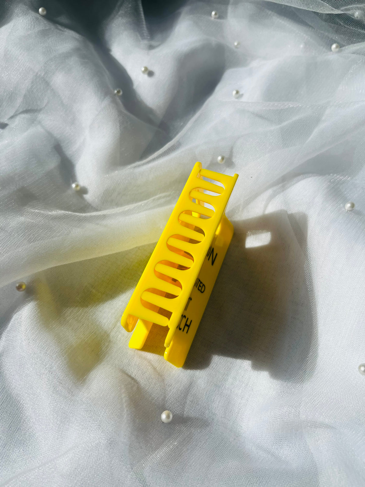 Caution: Overstimulated Hair Clip