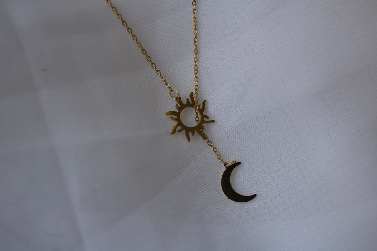 Sun and Moon Necklace