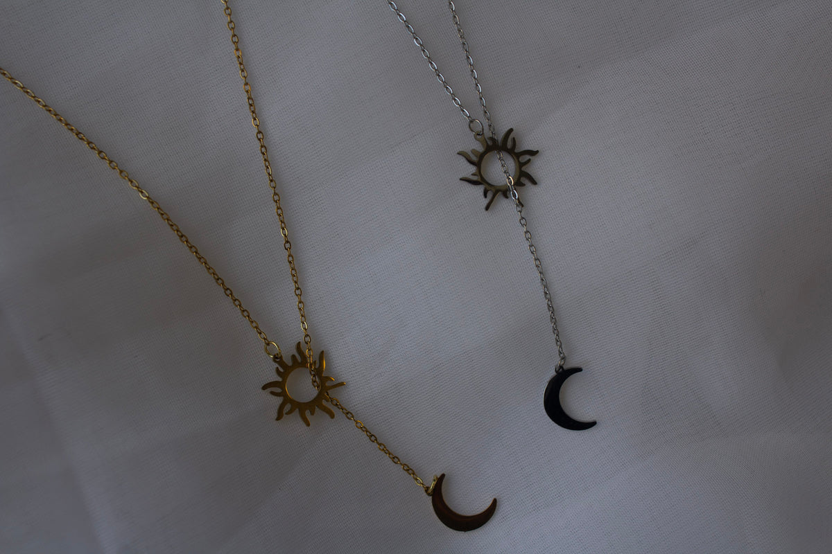 Sun and Moon Necklace