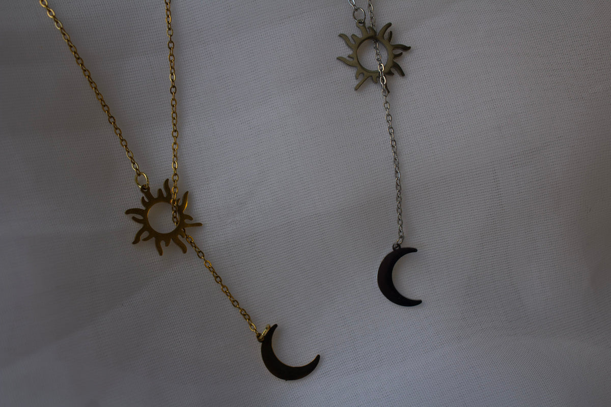 Sun and Moon Necklace