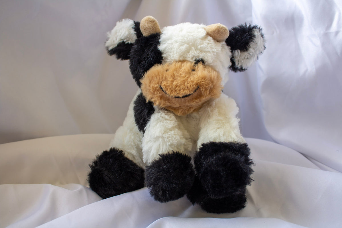 Smiling Cow Stuffed Animal