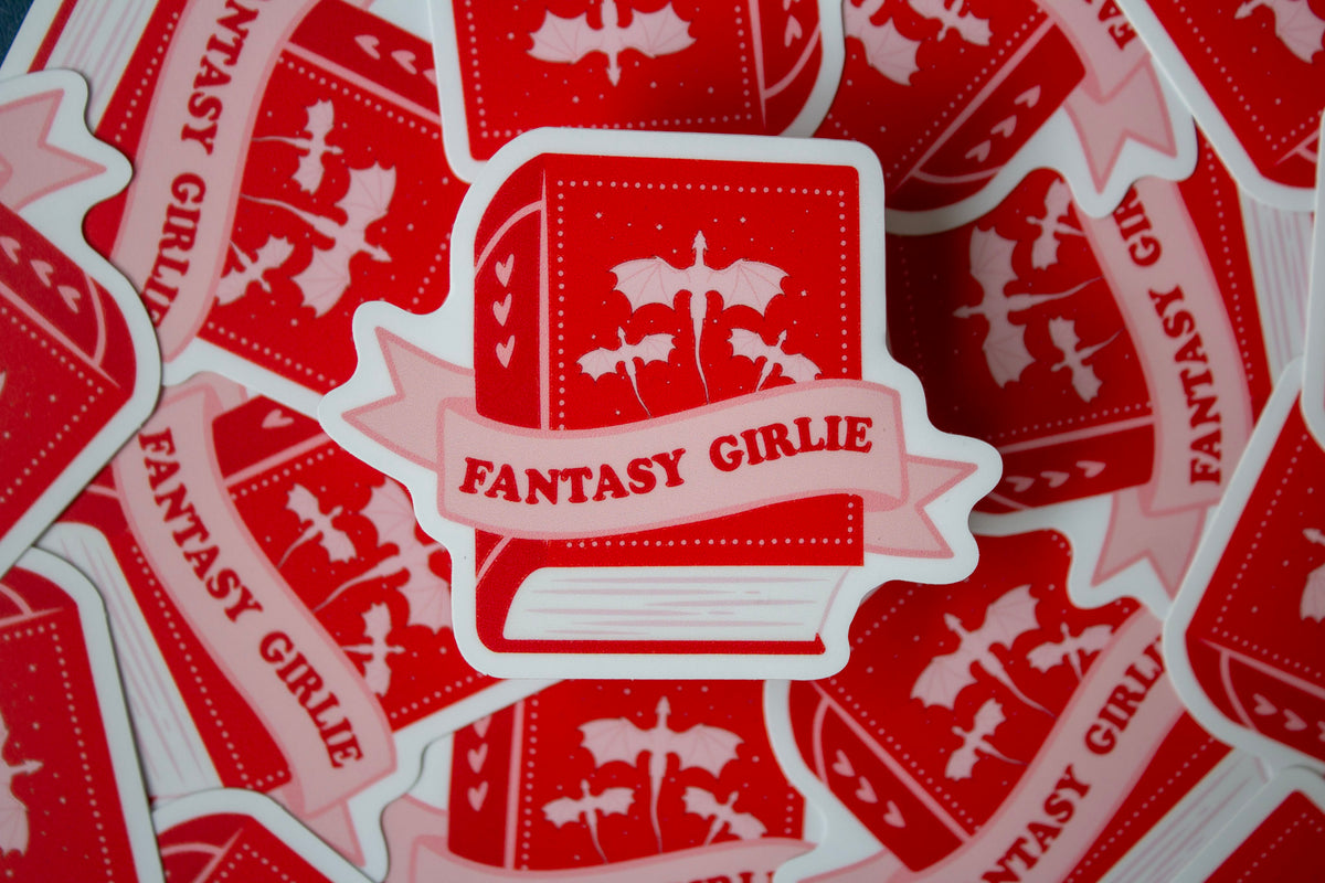 Fantasy Girly Vinyl Sticker