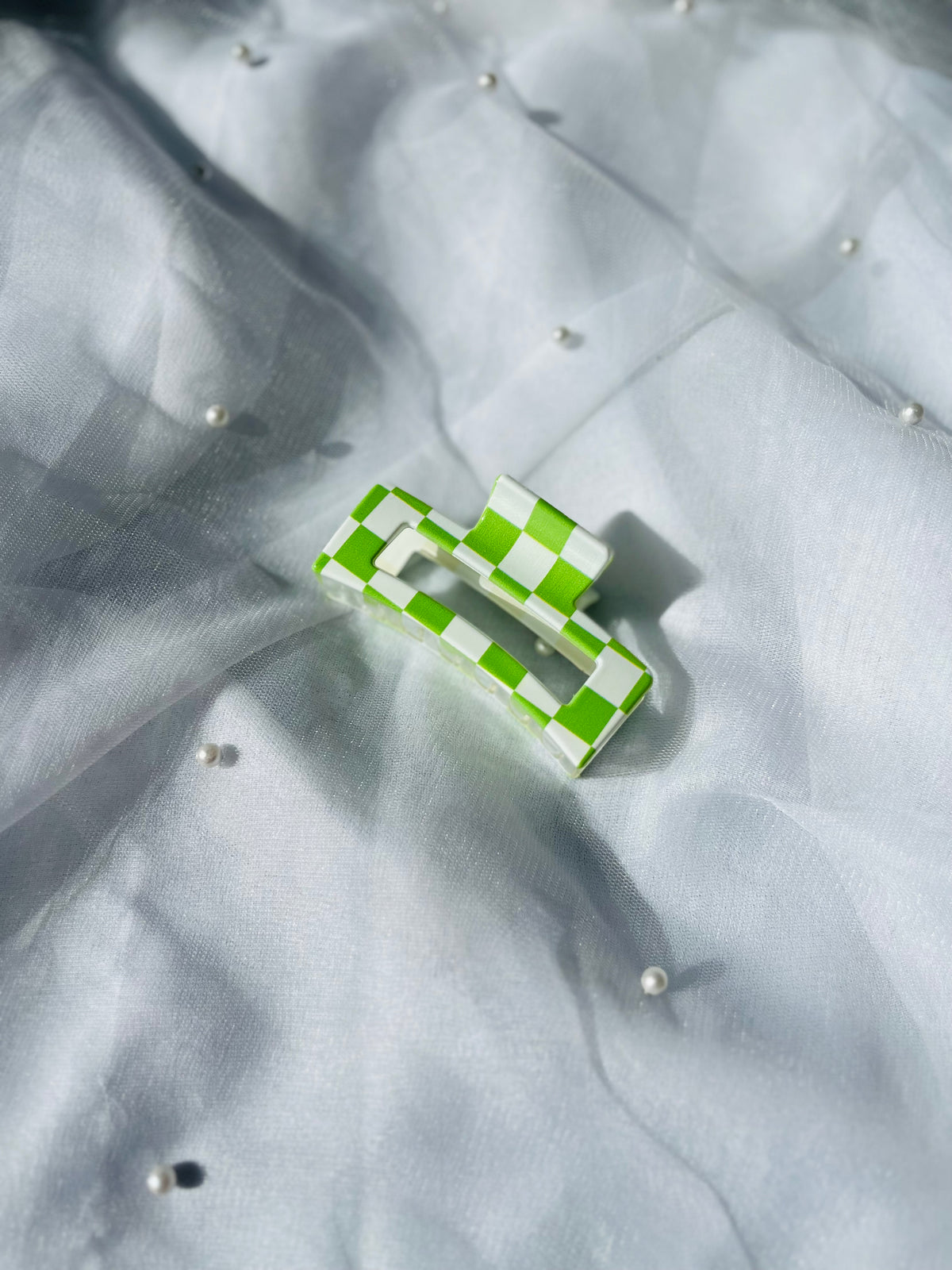 Checkered Claw Clips