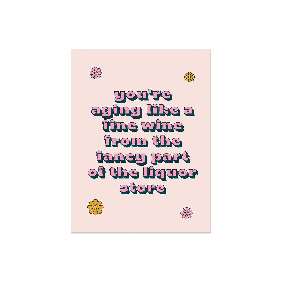 Aging Like Fine Wine | Birthday Card