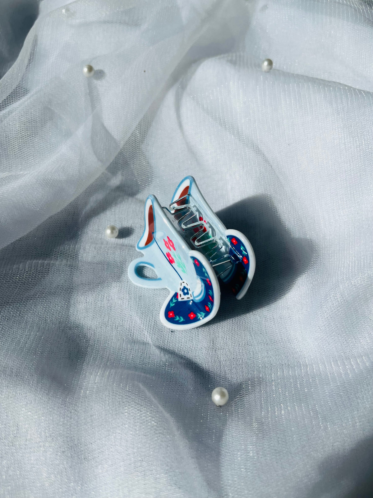 Mini Teacup Hair Clip