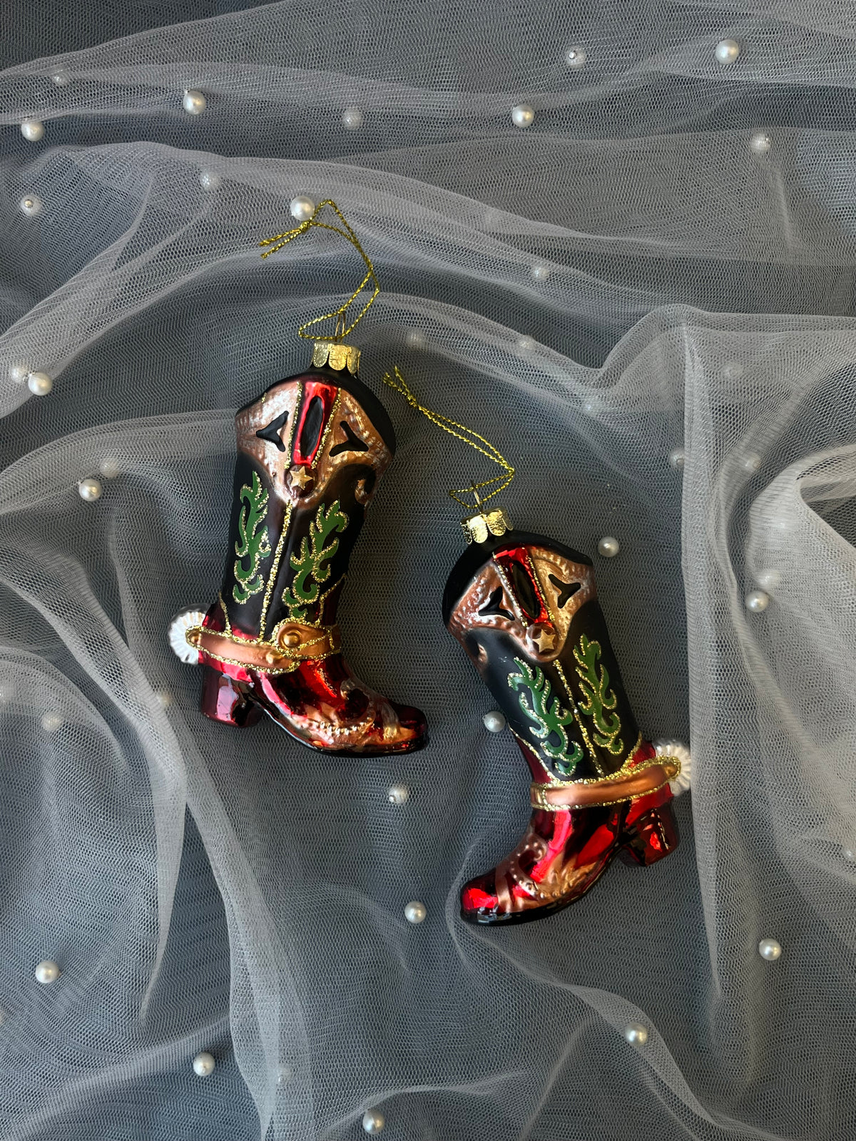 Cowboy Boot Ornament
