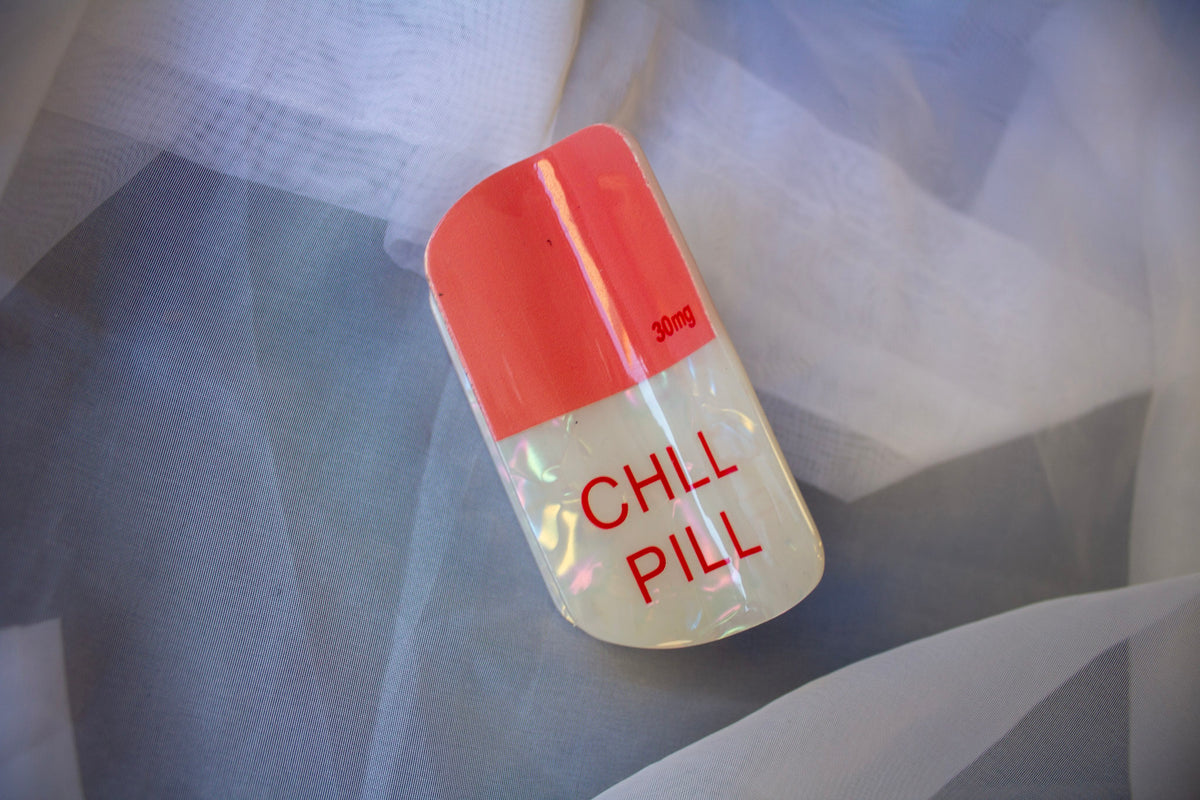 Chill Pill Hair Clip