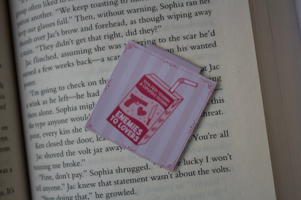 Enemies to Lovers Magnetic Bookmark