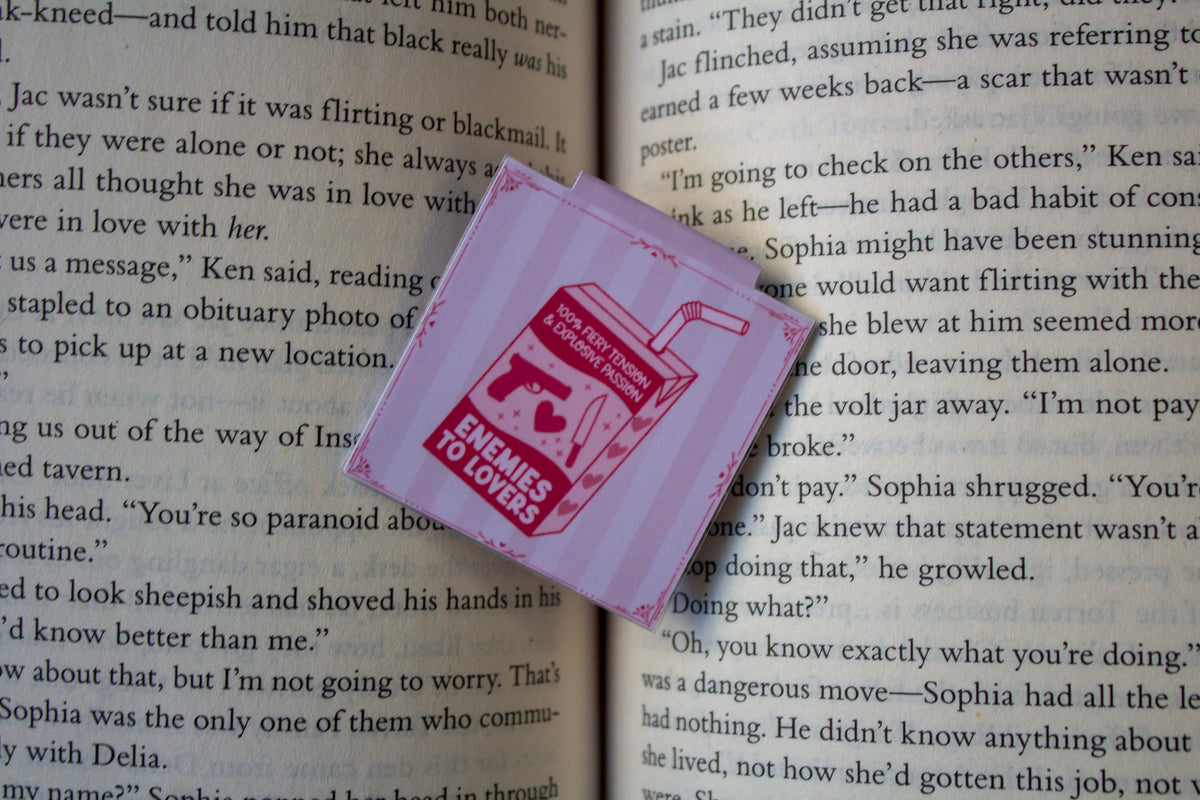 Enemies to Lovers Magnetic Bookmark