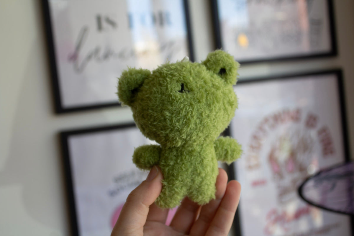 Mini Frog Plushie