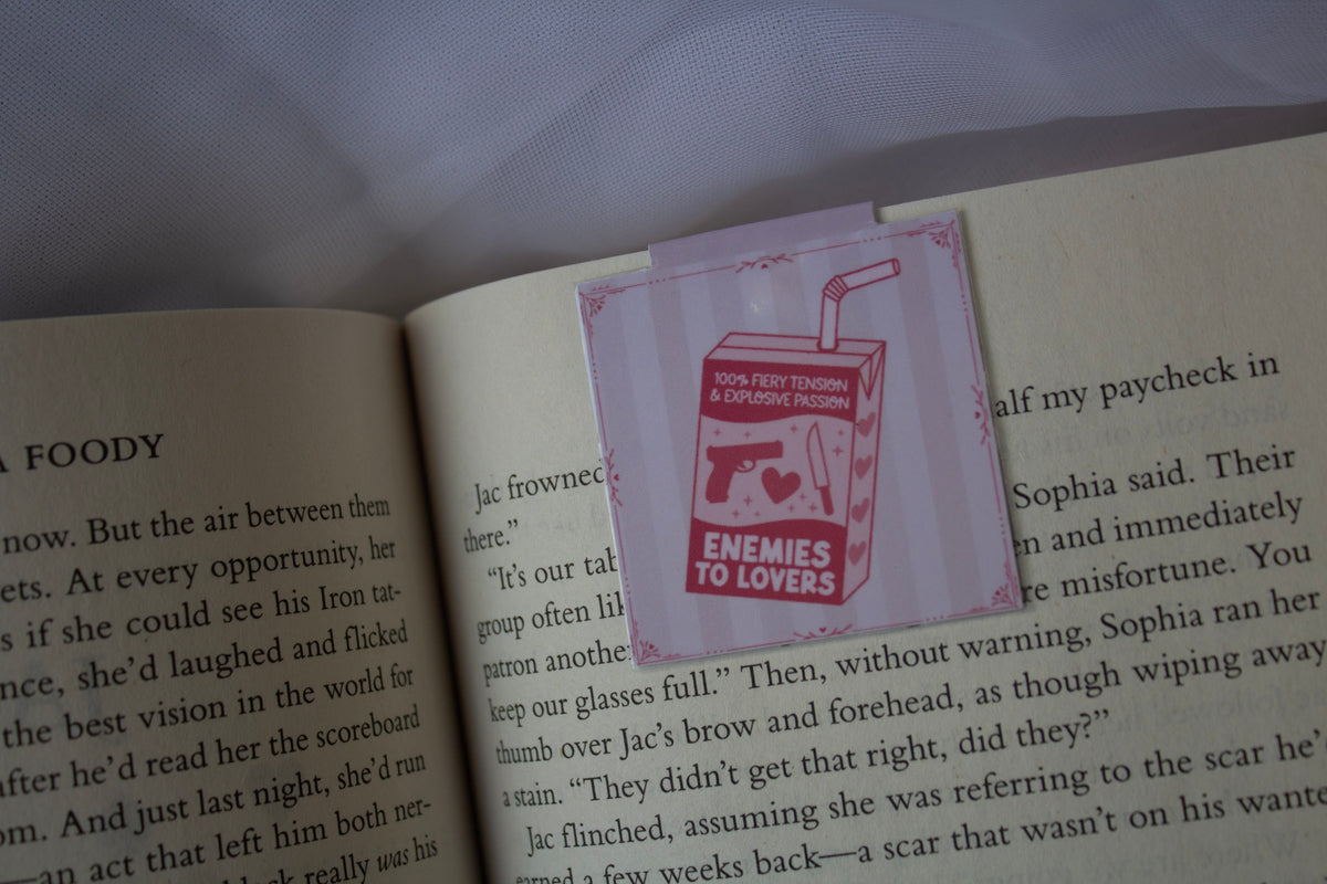 Enemies to Lovers Magnetic Bookmark