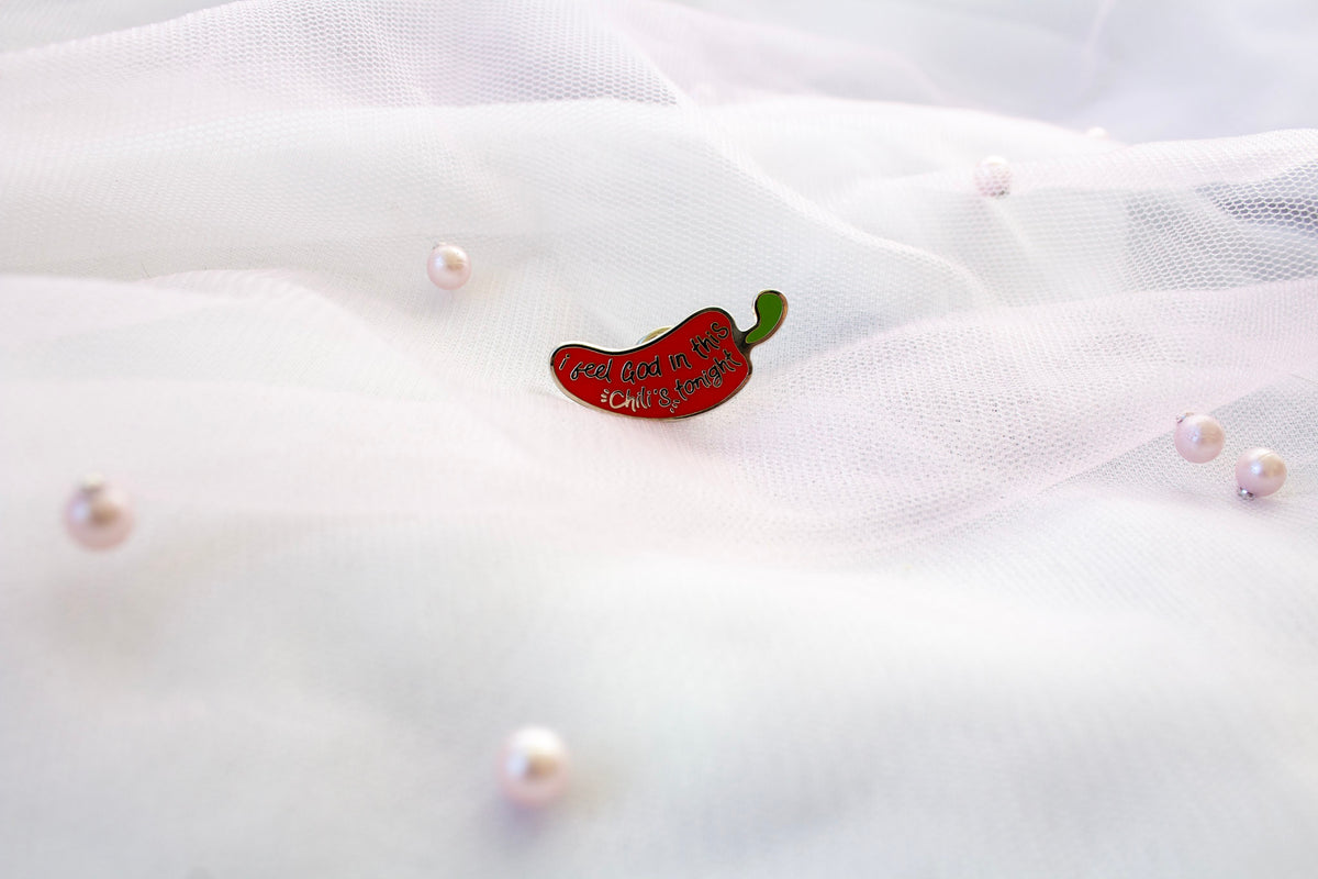 Chilli's Enamel Pin