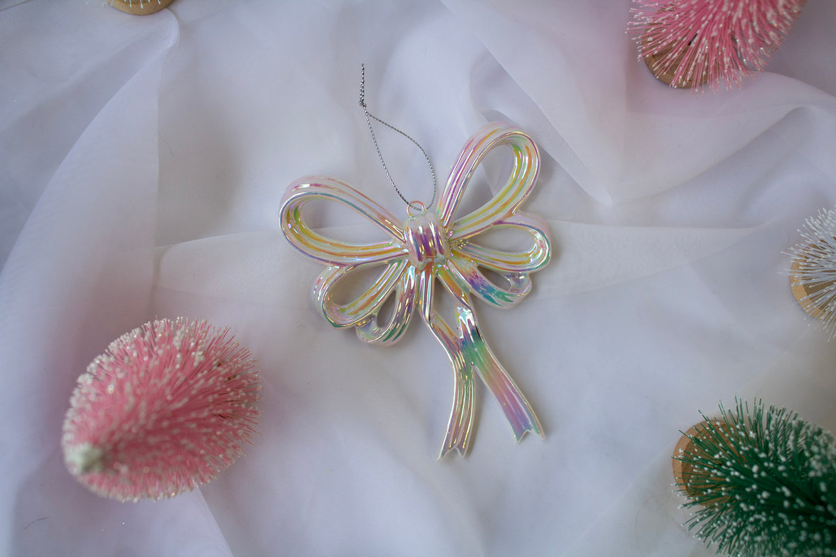 Irriedscent Bow Ornament