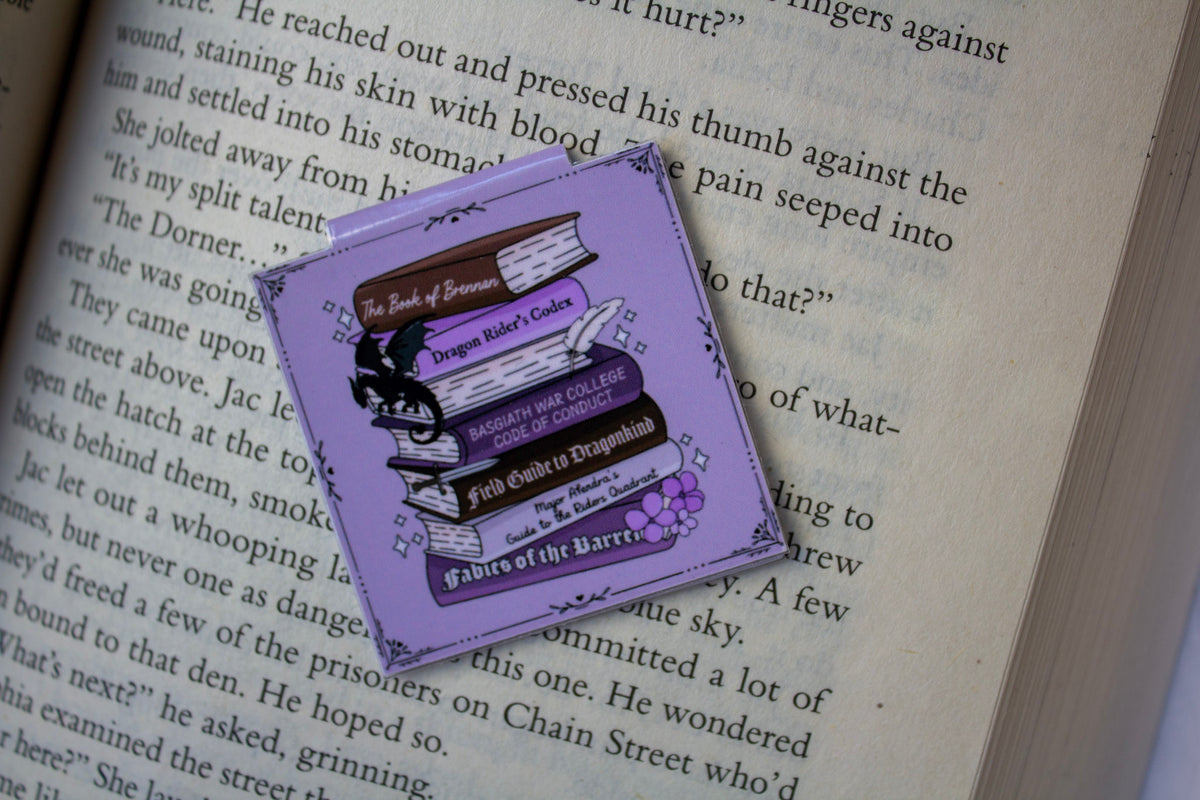 Basgiath Books Magnetic Bookmark