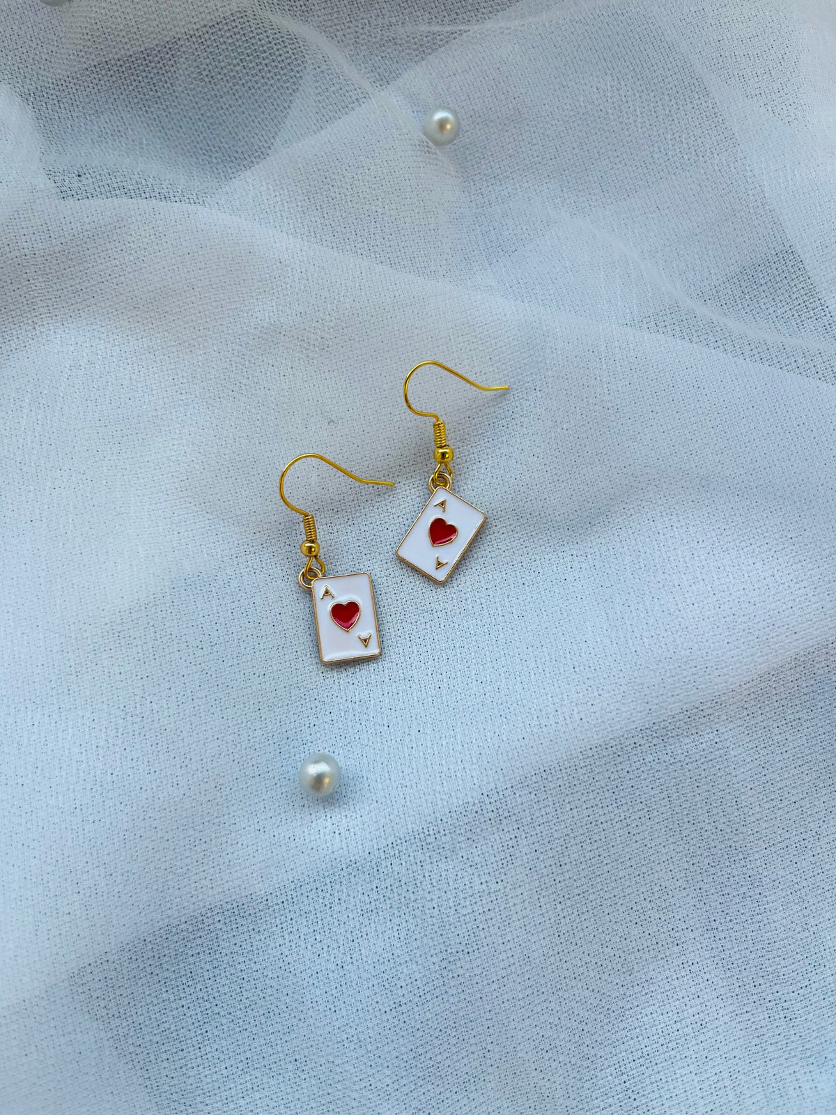 Playing Card Earrings
