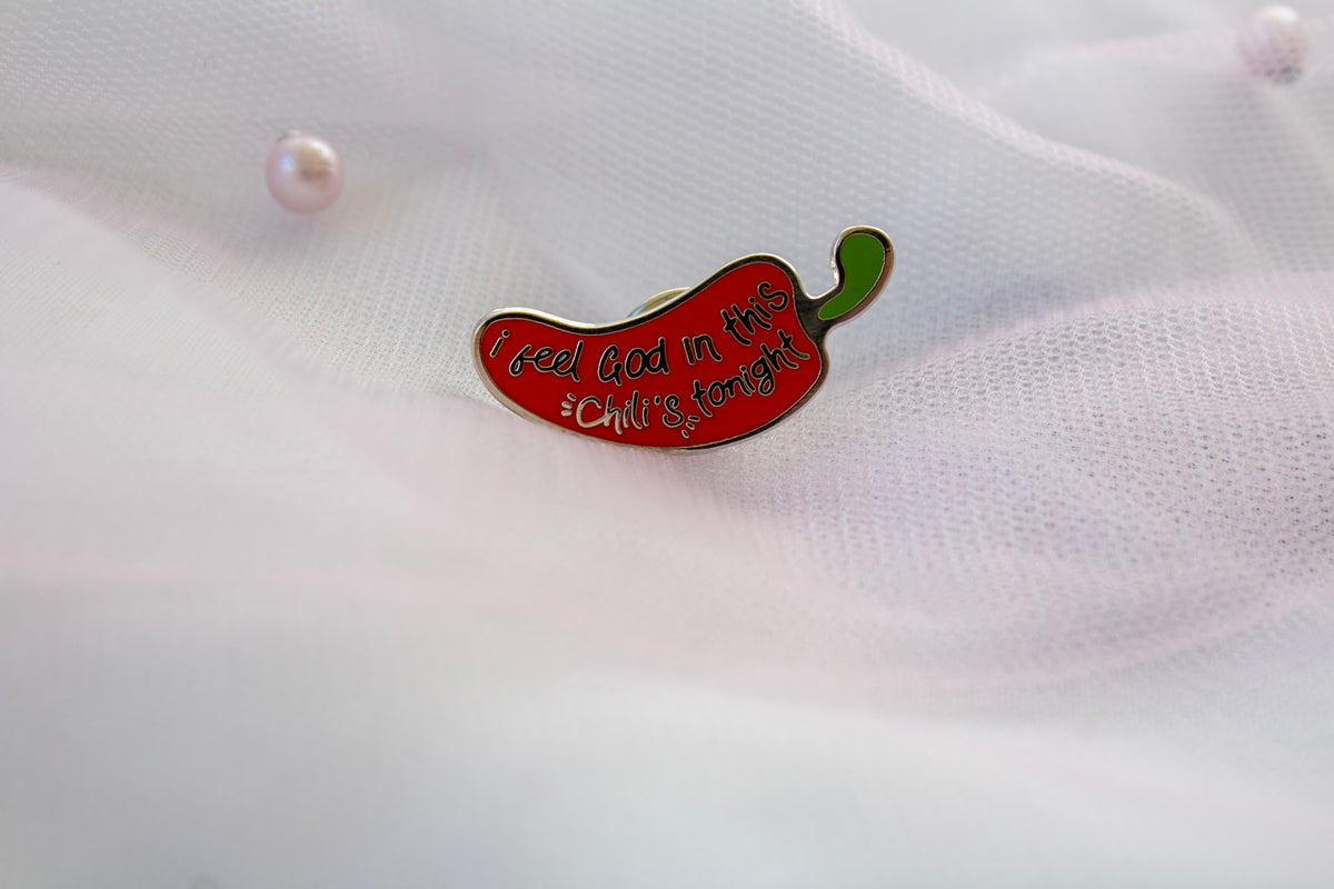 Chilli's Enamel Pin