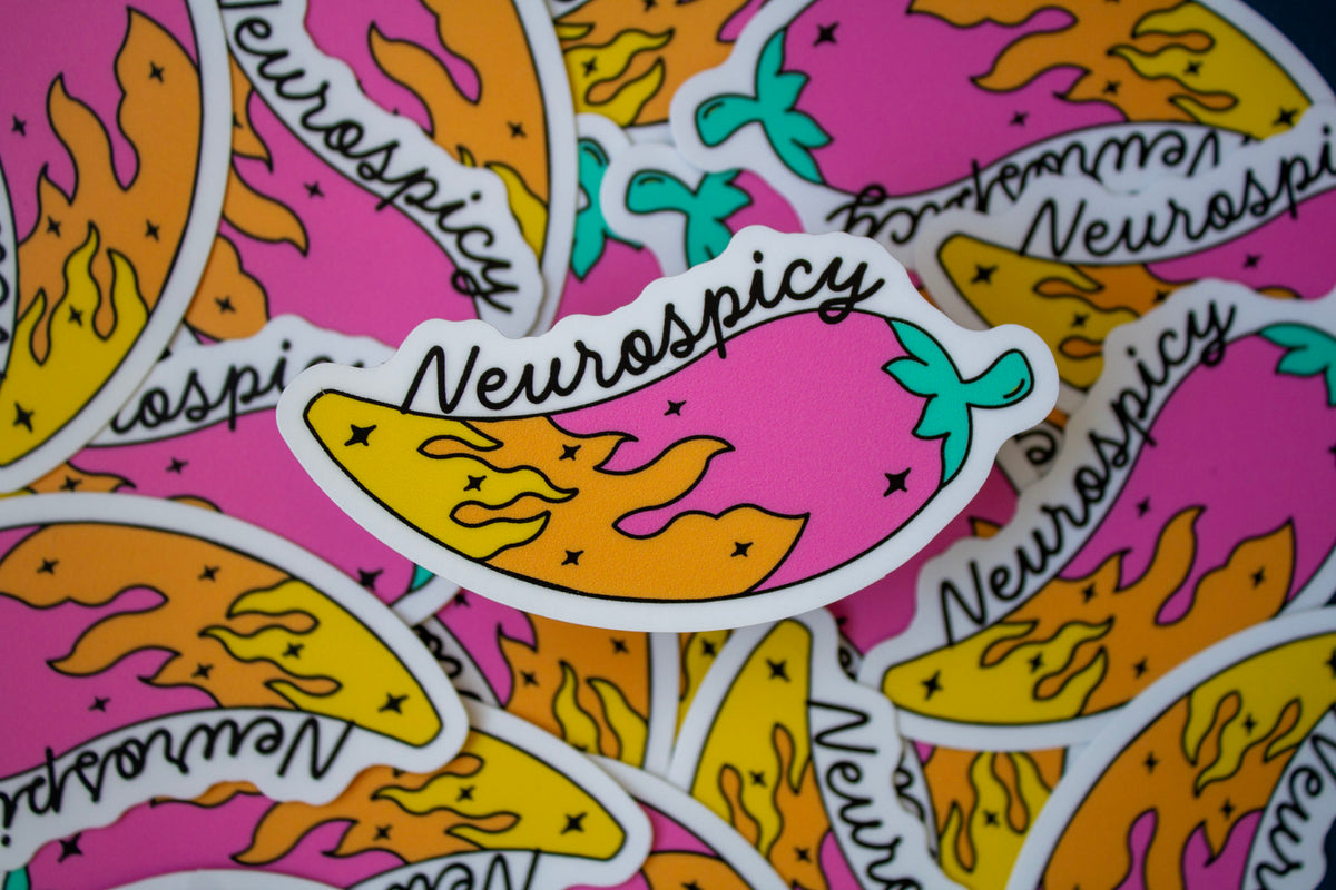 Neurospicy Vinyl Sticker