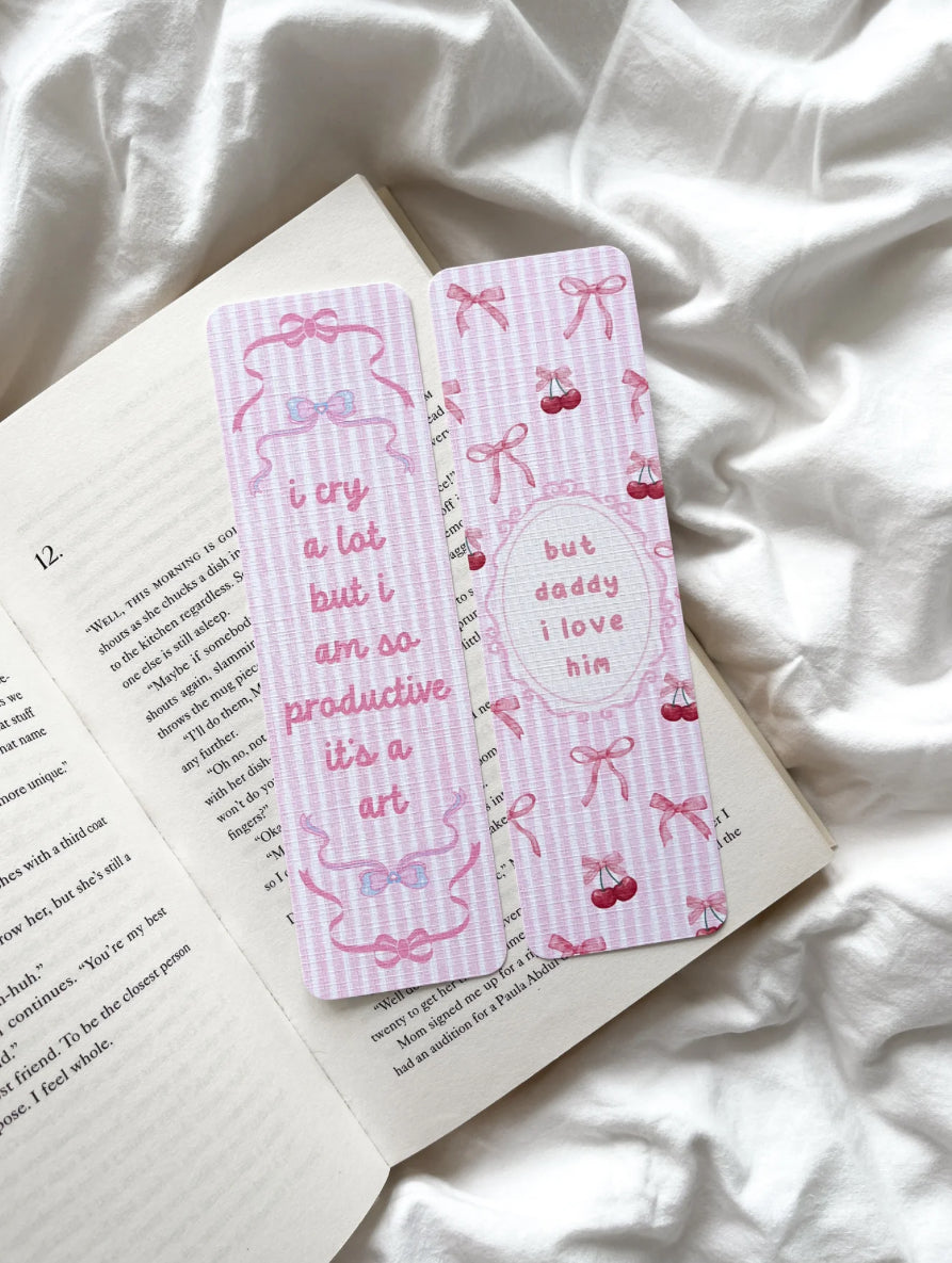 I Cry a Lot Bookmark