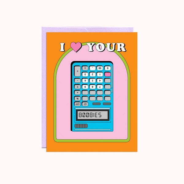 Boobies Calculator | Love Card
