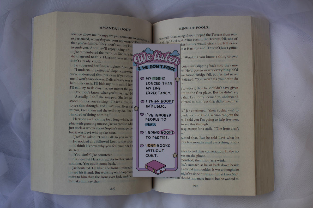 We don't judge Bookmark