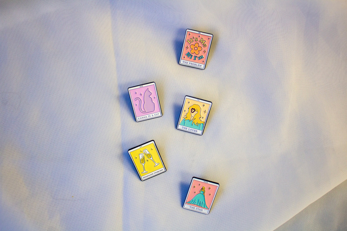 Swiftie Tarot Card Pins