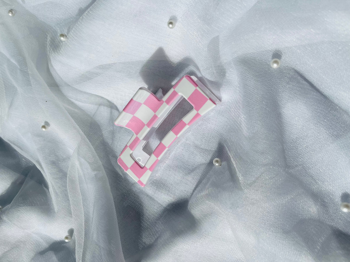 Checkered Claw Clips