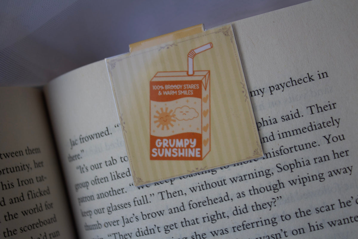 Grumpy Sunshine Magnetic Bookmark