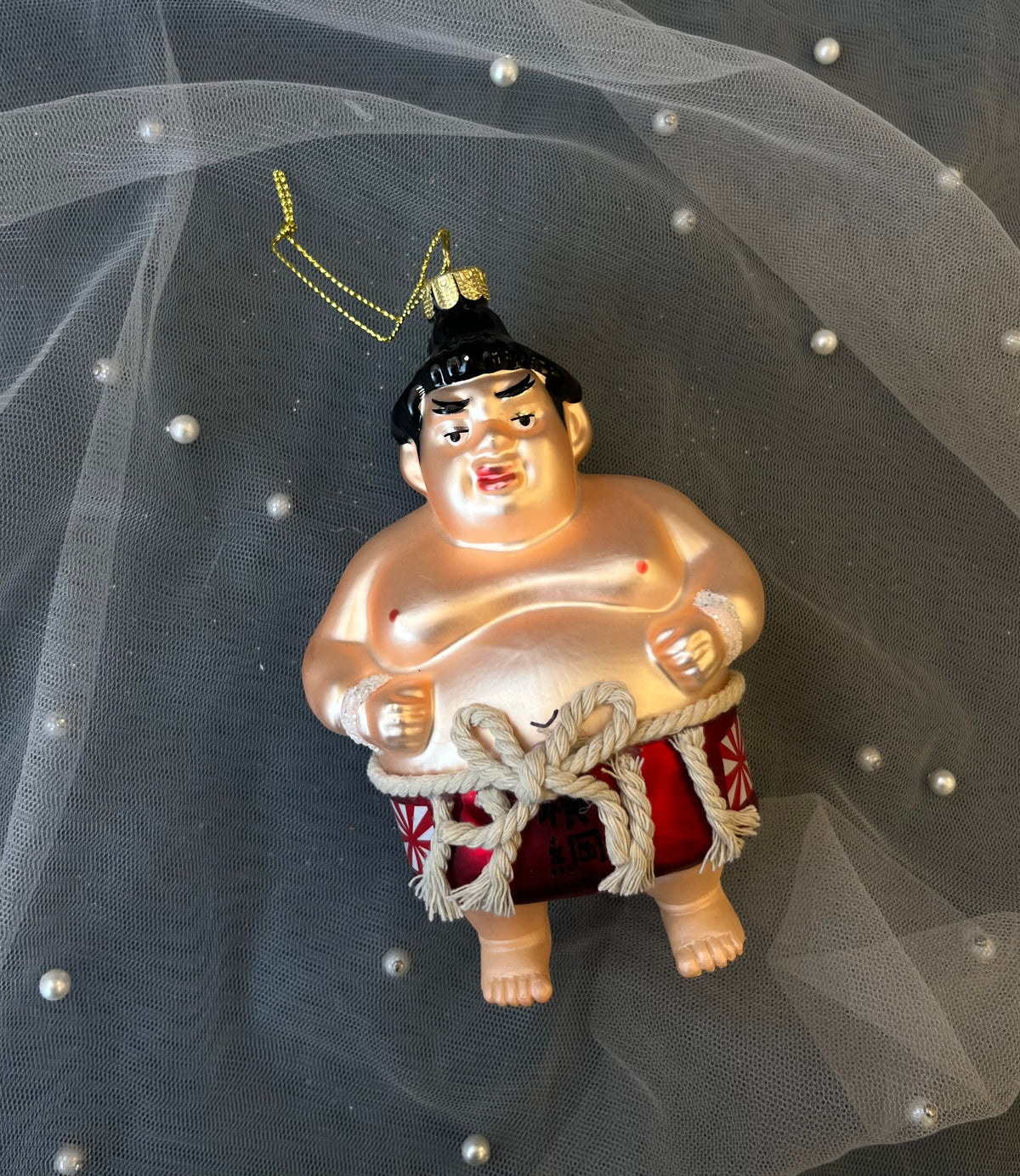 Sumo Wrestler Ornament